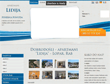 Tablet Screenshot of lidija.lopar.com